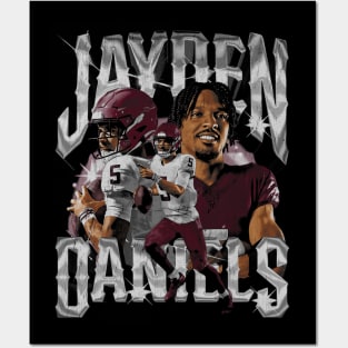 Jayden Daniels Washington Vintage Posters and Art